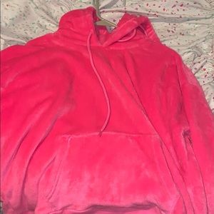 Pink furry winter coat 💜